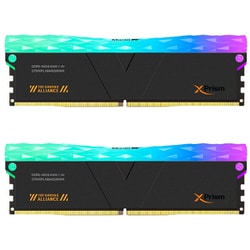 TUF ALLIANCE Manta XPrism RGB Series PC5-51200 / DDR5 6400MHz メモリモジュール 16GB×2枚組 GTMXPL1664832KWK