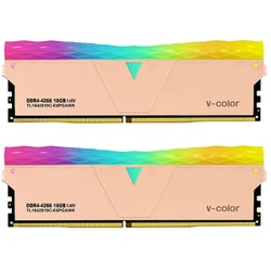 PRISM PRO RGB Series PC4-34100 / DDR4 4266Mhz メモリモジュール 16GB×2枚組 TL1642819C-E6PGAWK