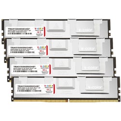 DDR5 OC R-DIMM （AMD TRX50） PC5-54400 / DDR5 6800Mhz メモリモジュール 16GB×4枚組 TRA516G68S834Q