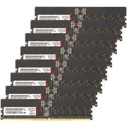 DDR5 OC R-DIMM （AMD WRX90） PC5-44800 / DDR5 5600Mhz メモリモジュール 32GB×8枚組 TRA532G56S436O