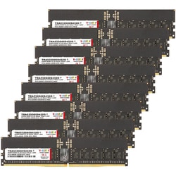 DDR5 OC R-DIMM （AMD WRX90） PC5-48000 / DDR5 6000Mhz メモリモジュール 32GB×8枚組 TRA532G60S432O