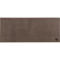 385139 フラフィット キッチンマット ヘリンボンIV 50x120cm ロングマット ブラウン