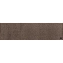 385252 フラフィット キッチンマット ヘリンボンIV 50x180cm ロングマット ブラウン