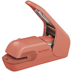 針なしステープラー ハリナックスプレス サーモンピンク SLN-MPH105VP