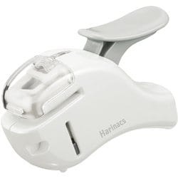 針なしステープラー ハリナックス コンパクトアルファ ペールホワイト SLN-MSH305PW