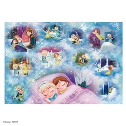 D1000-885 ディズニー 夢でも一緒（アナと雪の女王） [ジグソーパズル 1000ピース（完成サイズ：51×73.5cm）]