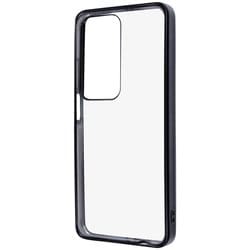 RT-OPA3CC16/BM [OPPO A3 5G Like standard 衝撃吸収 バンパー メタリック ハイブリッドケース ブラック]
