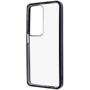 RT-OPA3CC16/BM [OPPO A3 5G Like standard 衝撃吸収 バンパー メタリック ハイブリッドケース ブラック]