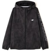 012-5120002-010-5 [ゴルフジャケット メンズ 撥水 防風 フルジップ シェルパーカー サイズ：5 ブラック]