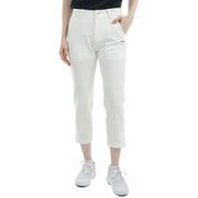ADLA512 [ゴルフ レディース 25S 4WAYツイル 3/4パンツ Lサイズ WHT]