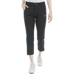 ADLA512 [ゴルフ レディース 25S 4WAYツイル 3/4パンツ Lサイズ BLK]
