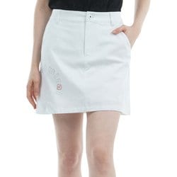 ADLA530 [ゴルフ レディース 25S ドライメッシュ サイドプリーツスカート Mサイズ WHT]