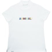 ADLA532 [ゴルフ レディース 25S CARAT ドライモックシャツ Mサイズ WHT]