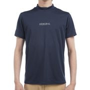 ADMA516 [ゴルフ メンズ 25S フラッグ モックネックシャツ Mサイズ NVY]
