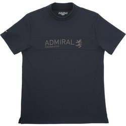ADMA534 [ゴルフ メンズ CARAT モックネックシャツ Lサイズ BLK]