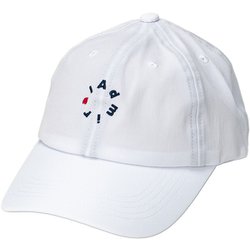 ADMB5A09 [ゴルフ ユニセックス 25S CAPレディースサークルロゴ WHT]