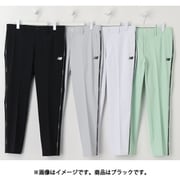 ゴルフパンツ メンズ 接触冷感 UV 4WAYストレッチ クロップドパンツ サイズ:5 ブラック 012-5131005-010-5