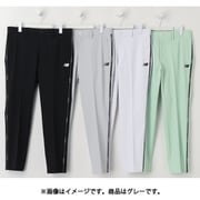 ゴルフパンツ メンズ 接触冷感 UV 4WAYストレッチ クロップドパンツ サイズ:5 グレー 012-5131005-022-5