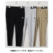 ゴルフパンツ メンズ 接触冷感 テーパード クロップドパンツ サイズ:4 ベージュ 012-5131006-042-4