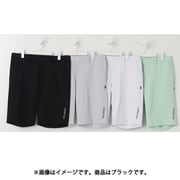 ゴルフハーフパンツ 接触冷感 UV 4WAYストレッチ ハーフパンツ サイズ:3 ブラック 012-5132001-010-3