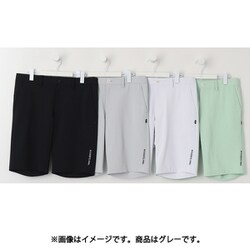ゴルフハーフパンツ 接触冷感 UV 4WAYストレッチ ハーフパンツ サイズ：4 グレー 012-5132001-022-4