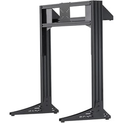 TV Stand XL - Single シミュレーター向け 独立型 シングルモニター用モニタースタンド ブラック RAC00264