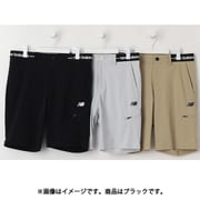 ゴルフパンツ メンズ 接触冷感 ショートパンツ サイズ：4 ブラック 012-5132002-010-4
