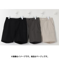 ゴルフパンツ メンズ 4WAYストレッチ リラックス ショートパンツ サイズ：4 ベージュ 012-5138001-041-4