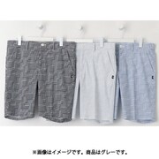 ゴルフパンツ メンズ ジオメトリック柄 ショートパンツ サイズ:3 グレー 012-5132003-022-3