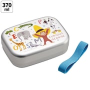ALB5NV [アルミ弁当箱 370ml おさるのジョージZOO]