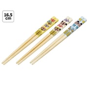 竹安全箸 16.5cm 3膳 ミッキー＆フレンズ/風船 ANT2T