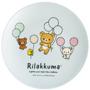 薄肉メラミンプレート リラックマ/ふわっと風船 MPL20P
