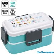 PFLW4AG [抗菌 2段ふわっと弁当箱 ドラえもん/ドット]