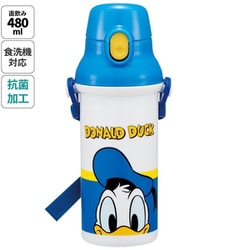 抗菌 直飲プラワンタッチボトル 480ml ドナルドダック PSB5SANAG
