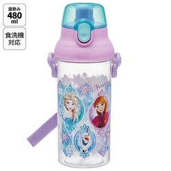 食洗機対応 プラスチッククリアボトル 480ml アナと雪の女王25 PSB5TR