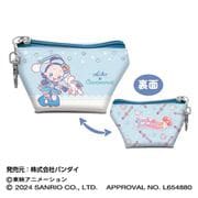 おジャ魔女どれみ×サンリオキャラクターズ イヤフォンポーチ 03. あいこ×シナモロール
