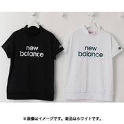 ゴルフシャツ レディース UVカット 半袖 モックネック プルオーバー サイズ:1 ホワイト 012-5166512-030-1