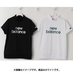 ゴルフシャツ レディース UVカット 半袖 モックネック プルオーバー サイズ：3 ホワイト 012-5166512-030-3