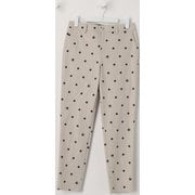 ゴルフパンツ レディース コインドット柄 テーパード ロングパンツ サイズ:00 ベージュ 012-5131505-041-00
