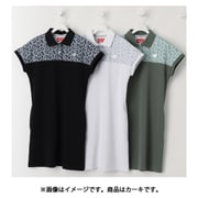 ゴルフウェア レディース 半袖ポロワンピース サイズ：2 カーキ 012-5124503-181-2