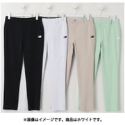 ゴルフパンツ レディース 接触冷感 UVカット 4WAYストレッチ スリムロングパンツ サイズ:00 ホワイト 012-5131503-030-00