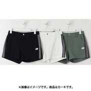 ゴルフパンツ レディース 接触冷感 防透 スリム ショートパンツ サイズ:1 カーキ 012-5132501-181-1