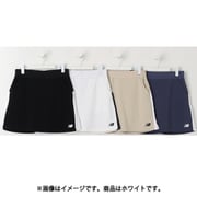 ゴルフスカート レディース 接触冷感 インナー付き ジャージースカート サイズ:00 ホワイト 012-5134508-030-00