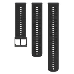 SS051068000 [交換ベルト 22mm オールブラック S+M RACE S/RACE/VERTICAL/9PEAK Pro/9PEAK/5PEAK対応]