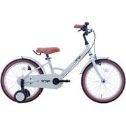 子供用自転車 アンジーキッズ グレー ANGK16 GR