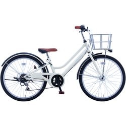 子供用自転車 ノルディックプレイジュニア フラットアイボリー NDP266HDH FIV