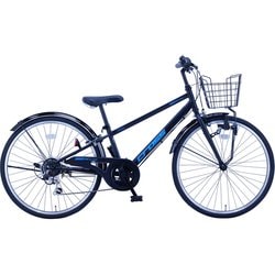 子供用自転車 シックスクロス フラットブラック CRS226 FK
