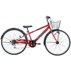 子供用自転車 フライトシックス レッド FSX266HDA R