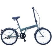 折りたたみ自転車 ブレイクアウトフォールディング シングルTYPE フラットオリーブ BROF20 FOL