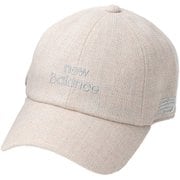 ゴルフキャップ レディース ダブルチェック柄 6パネルキャップ ベージュ 012-5187506-041-FR